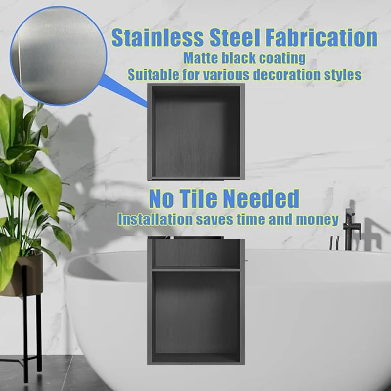 3-Layer Stainless Steel Niche